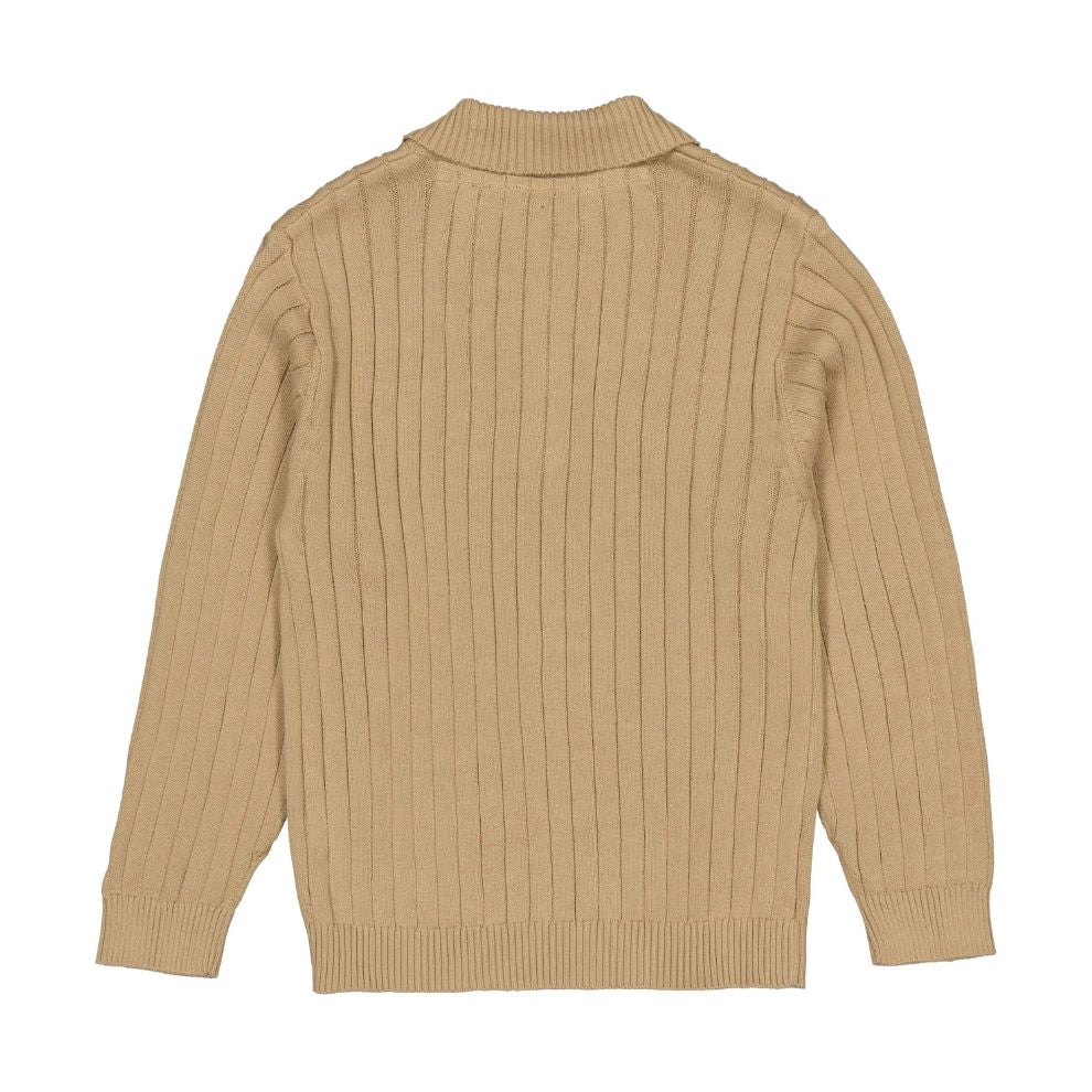 Trui Vidal - Katoen - Sand/beige - Levv achterkant