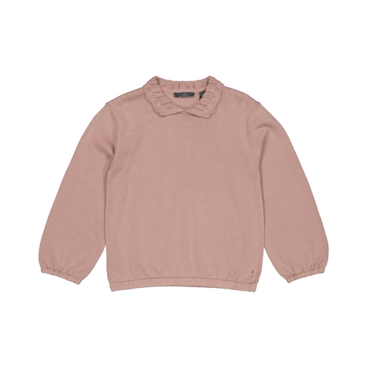Trui Verene - Katoen - Light mauve - Levv voorkant
