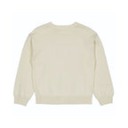 Sweater Verona - Katoen - White cream - Levv achterkant