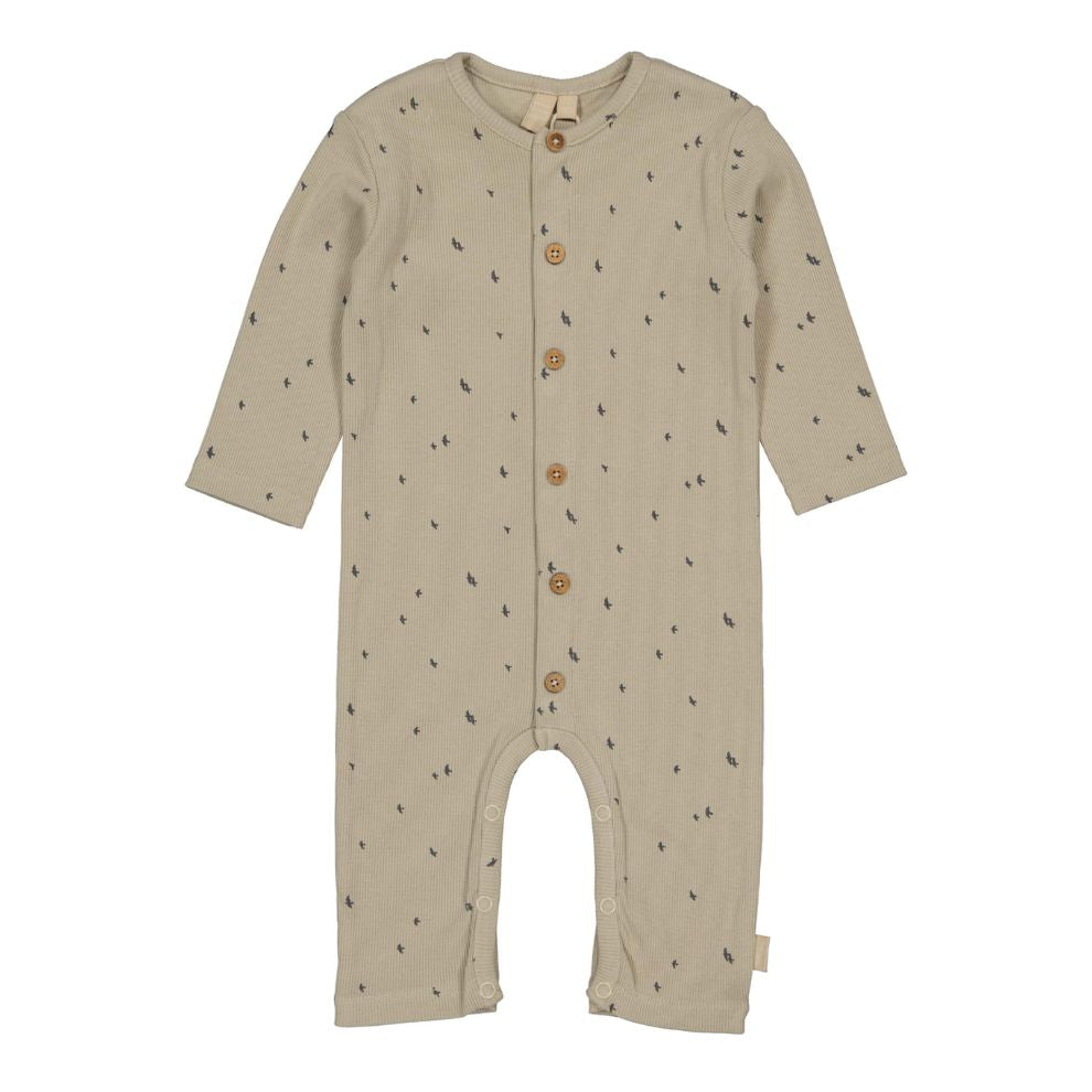 Boxpakje Luca - Biologisch katoen - Grijs/beige - Levv voorkant