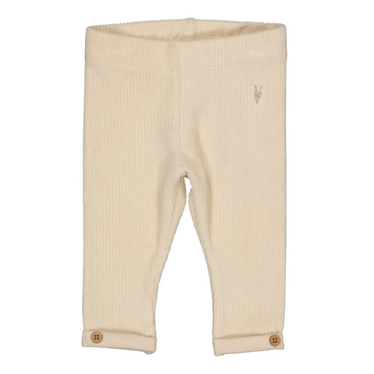 Legging Loan - Katoen - Light sand/beige - Levv voorkant