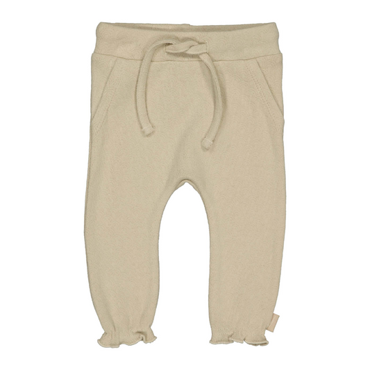 Broekje Lelie - Biologisch katoen - Beige - Levv voorkant