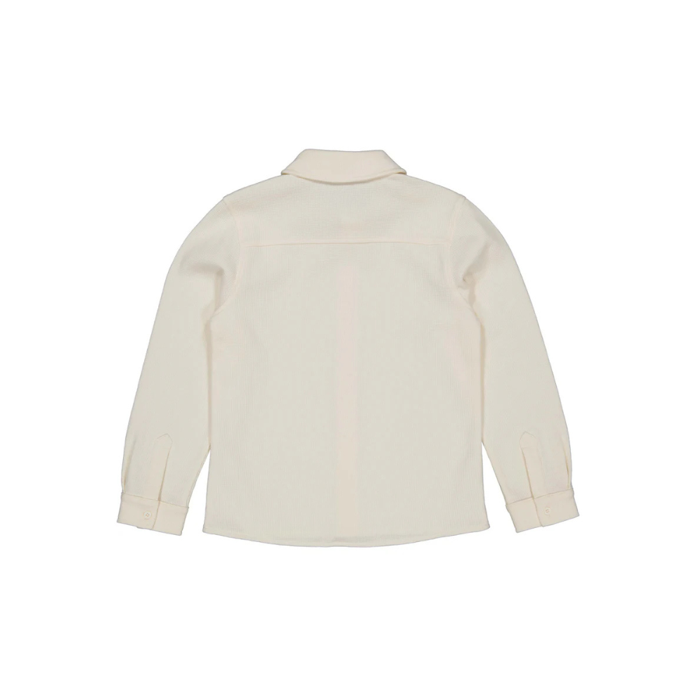 Top lange mouw Vidar - Katoen - Off white - Levv achter