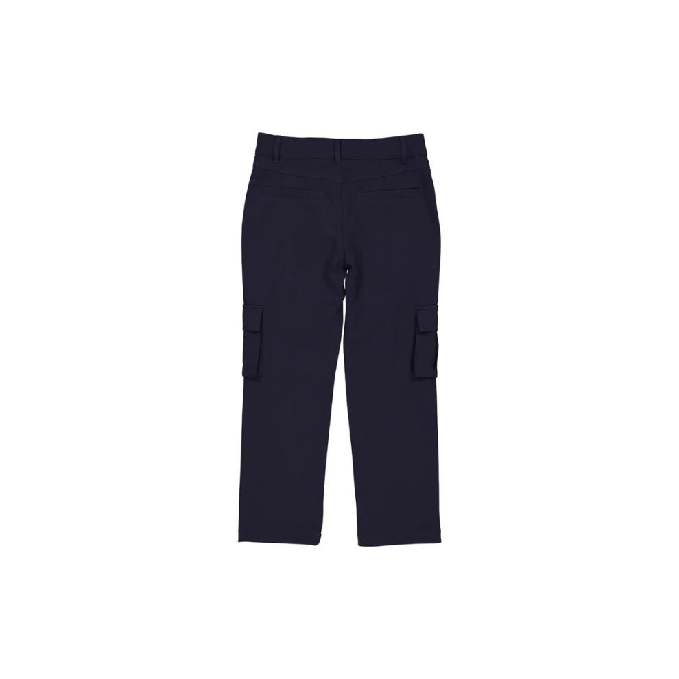 Cargo broek Vritz - Donkerblauw - Polyester - Levv achter