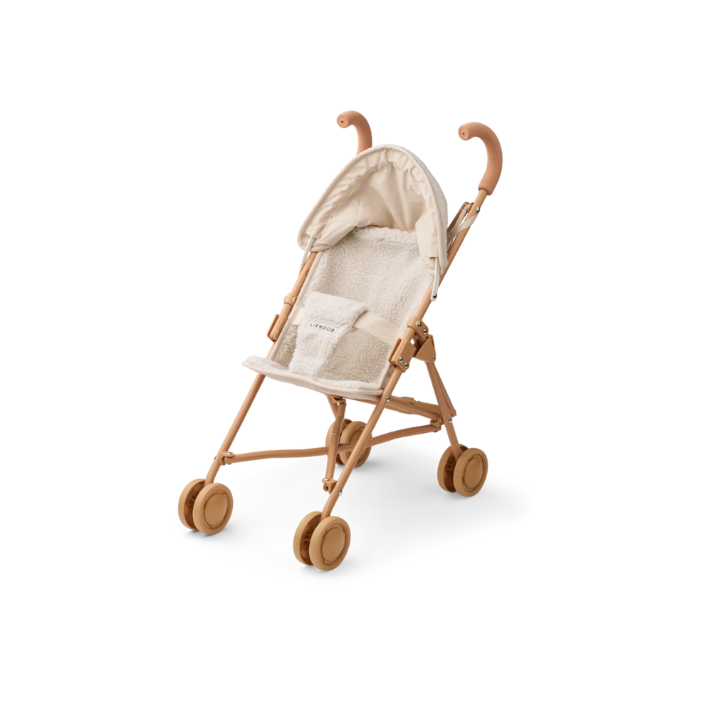 Poppen buggy - Bouclé - Elsie Pile Doll Stroller - Liewood - product foto