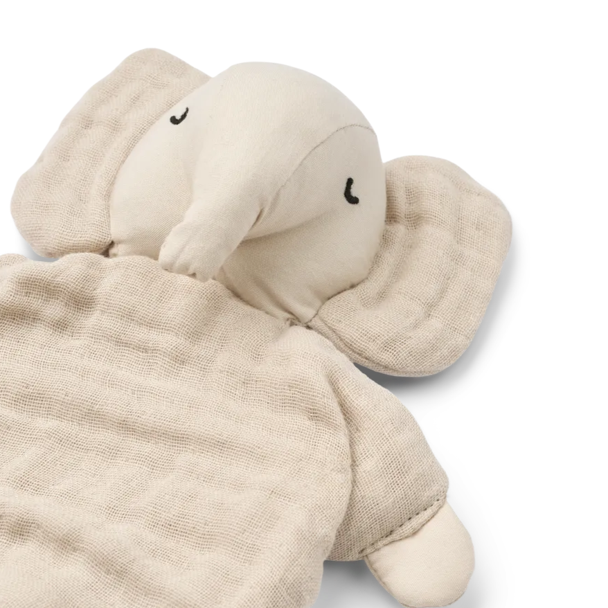 Knuffeldoekje - Amaya Elephant - Biologisch katoen - Liewood close up
