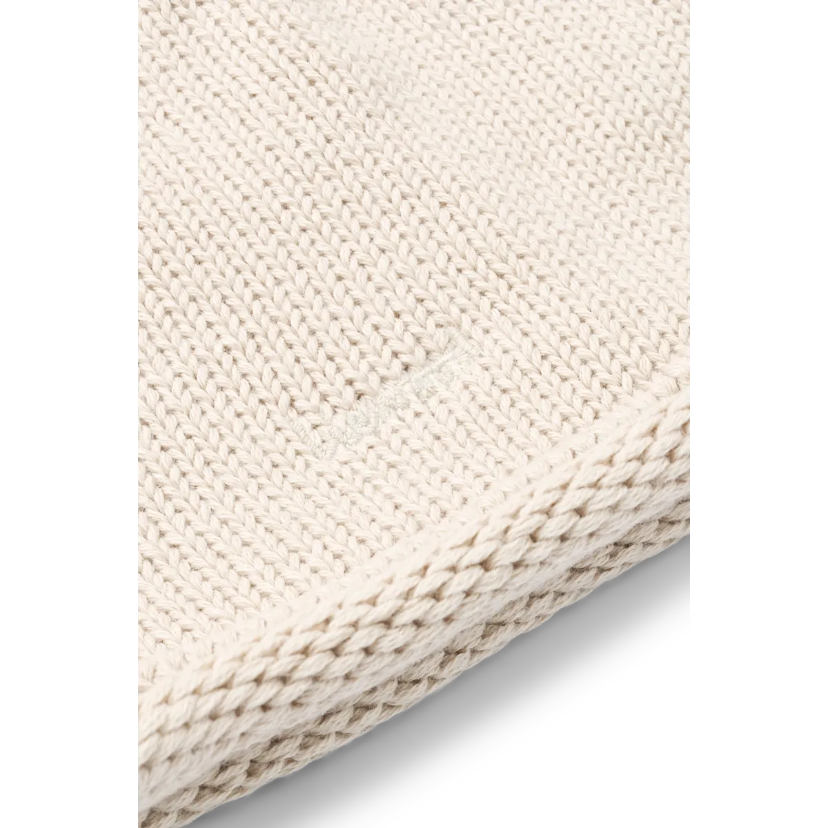 Gebreid mutsje - Karo beanie - Biologisch katoen - Liewood close up