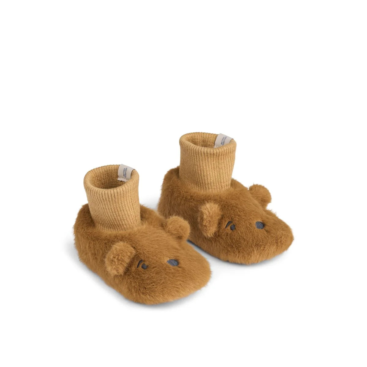 Baby Beer Sloffen - Beth Bear Pluche Pantoffels - Gerecycled polyester - Liewood- bovenaanzicht
