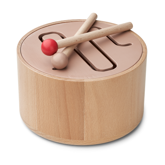 Liewood - Pete Drum - Houten trommel beech wood