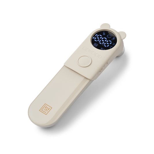 Liewood - Olivier Digital Thermometer -Thermometer bad oor voorhoofd - Sandy - bovenaanzicht