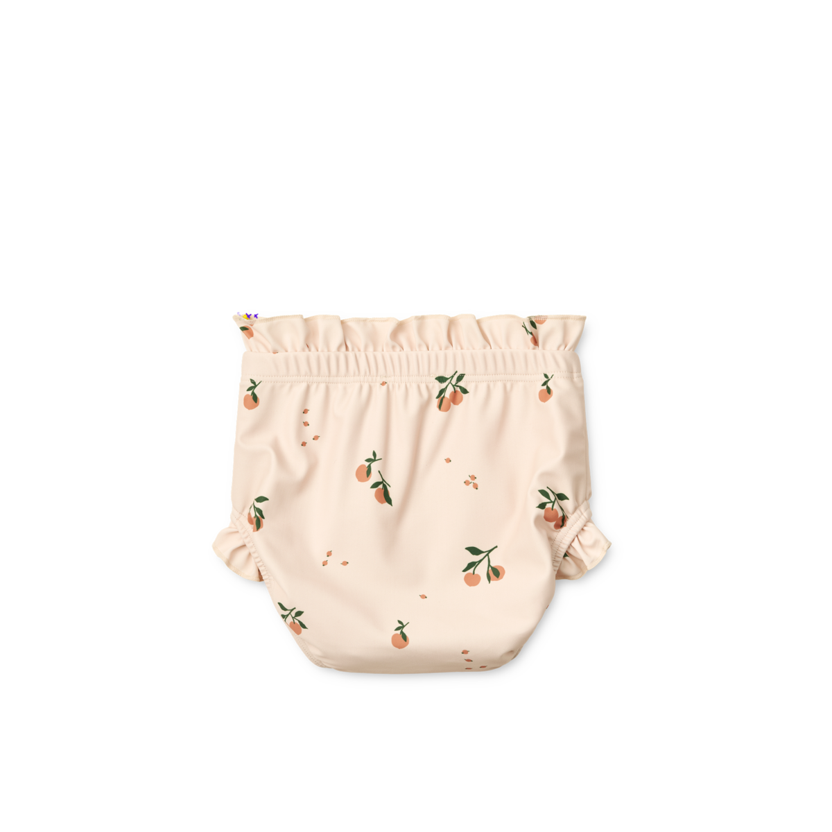 Liewood - Manilla Baby Swim Pants Peach - Zwembroekje - UV 40+ protection - achteraanzicht