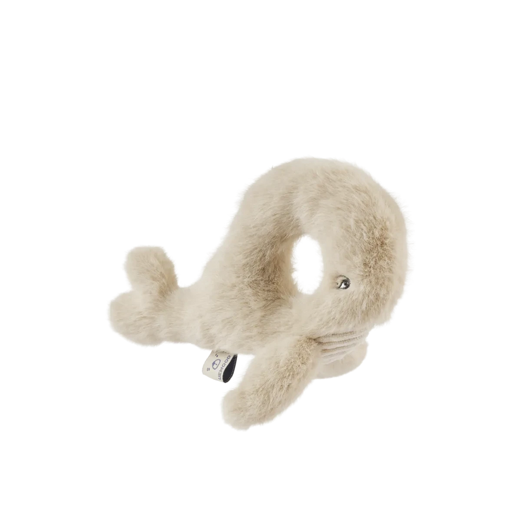 Liewood - Romain Whale Rattle - Rammelaar walvis - 100% recycled polyester