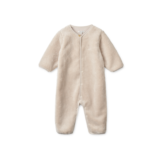 Liewood - Bailey Baby Pile Jumpsuit - Baby Jumpsuit - vooraanzicht