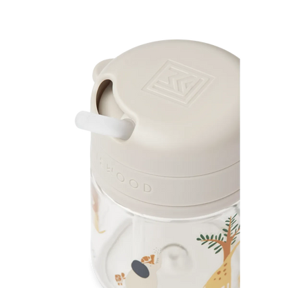 Liewood - Pavia Tritan Straw Cup 280ml - Drinkbeker met rietje - bovenaanzicht