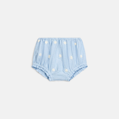  Luierbroekje - Bloomer Maud - Biologisch katoen - Oxford Blue/blauw - Louise Misha product