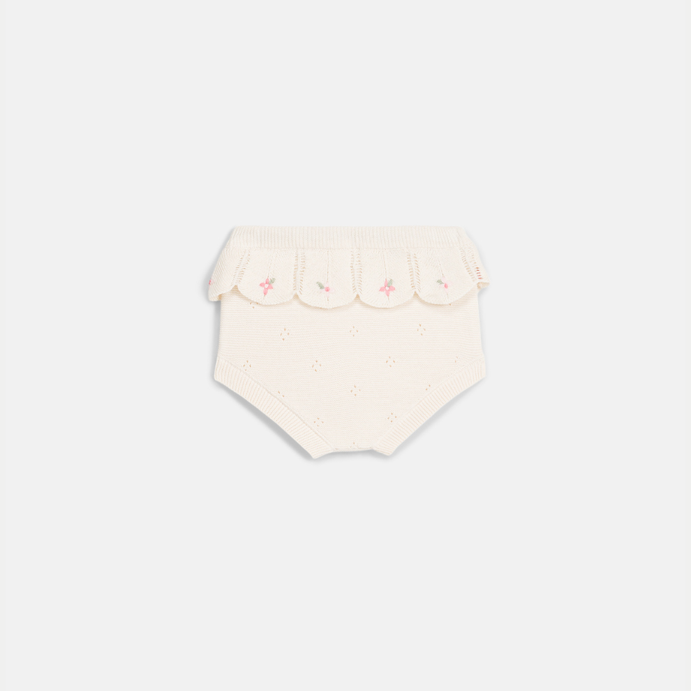 Bloomer Mylia - Gebreid katoen - Cream - Louise Misha product