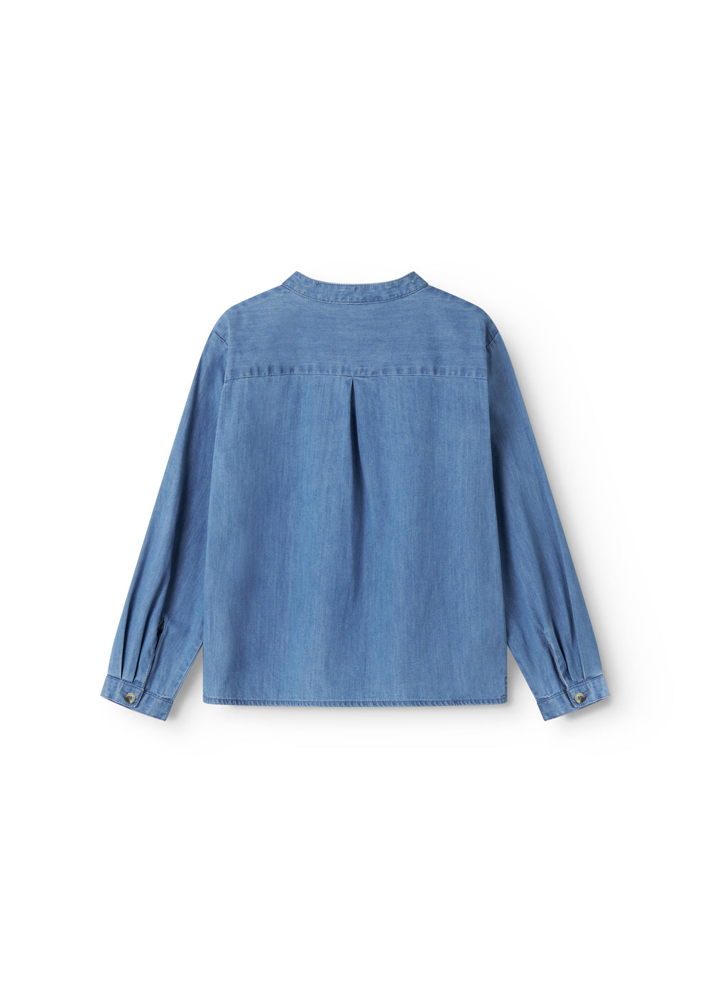 Blouse Tokyo - Katoen - Light Denim/Blauw - MarMar Copenhagen achter