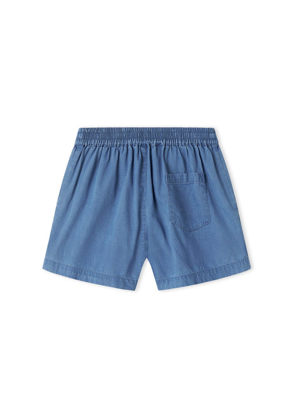 Kort broekje Pinon - Katoen - Light Denim/Blauw - MarMar Copenhagen achter