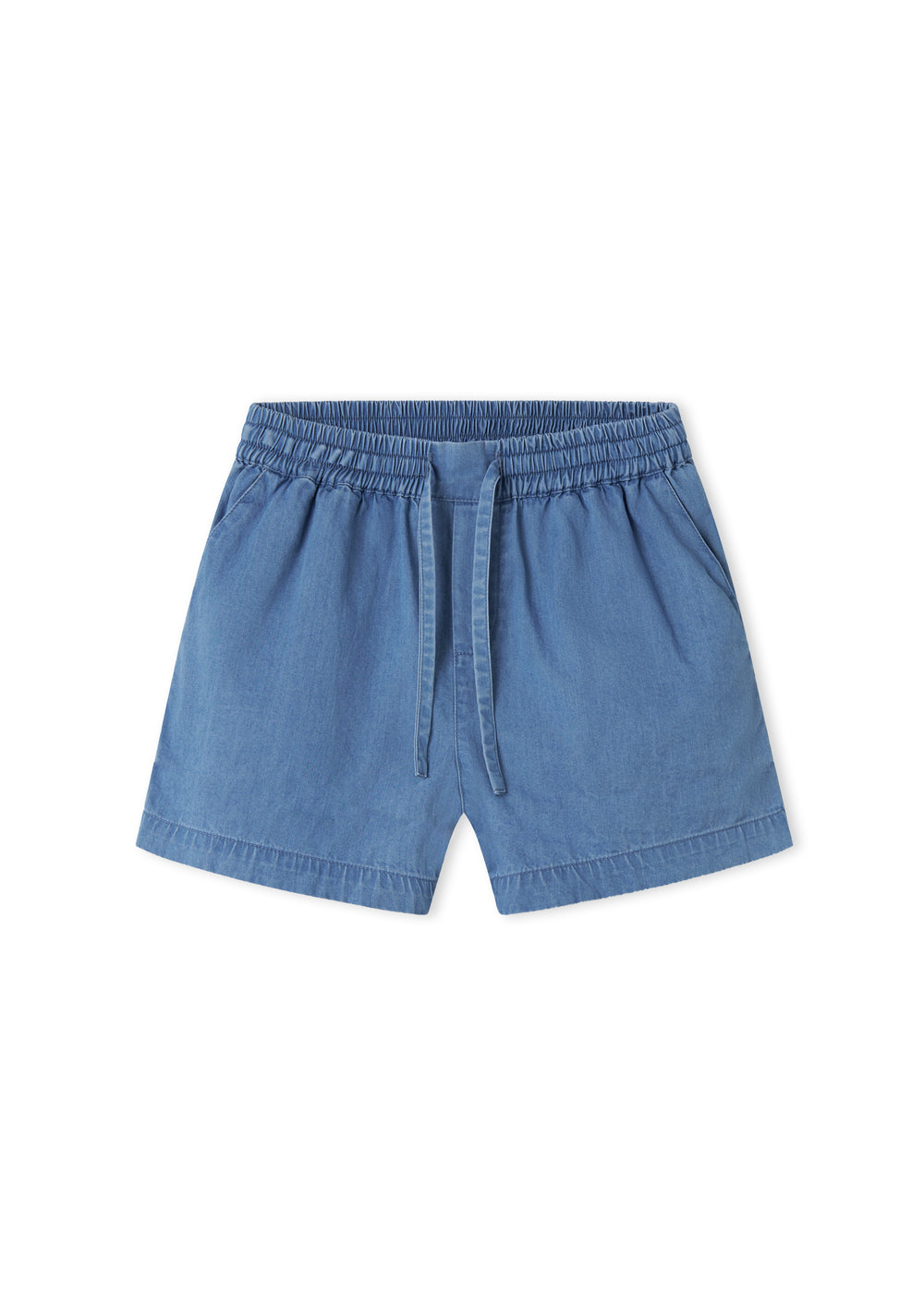 Kort broekje Pinon - Katoen - Light Denim/Blauw - MarMar Copenhagen voor