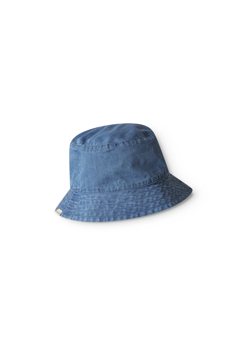 Zonnehoedje Arida - Bucket hat - Katoen - Light Denim/Blauw - MarMar Copenhagen achter