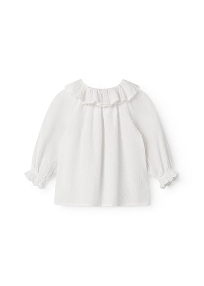 Top Tia - Fine Dobby - Katoen - MarMar Copenhagen achter