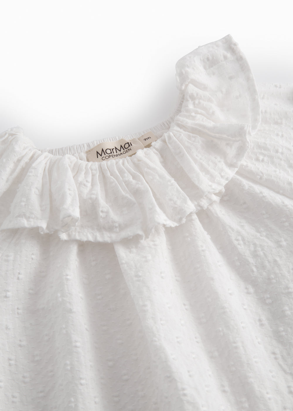 Top Tia - Fine Dobby - Katoen - MarMar Copenhagen kraag