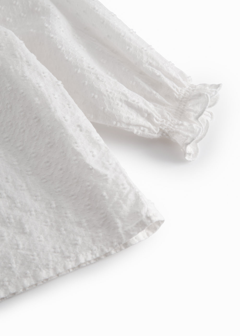 Top Tia - Fine Dobby - Katoen - MarMar Copenhagen mouw