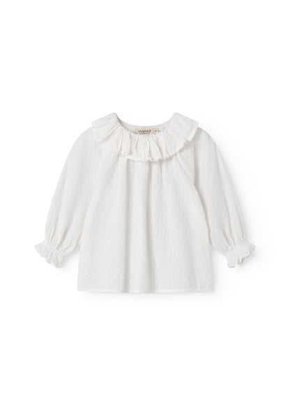 Top Tia - Fine Dobby - Katoen - MarMar Copenhagen voor