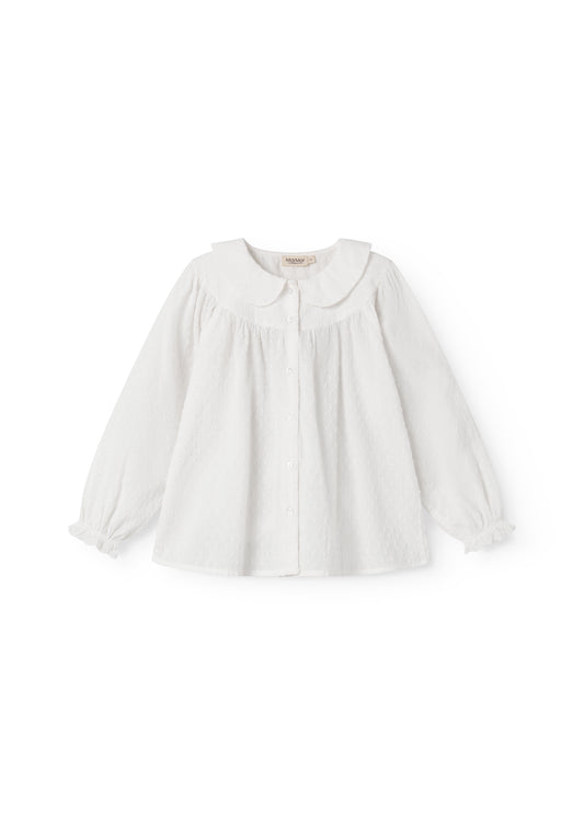 Blouse Trissy - Fine Dobby - Katoen - MarMar Copenhagen voor