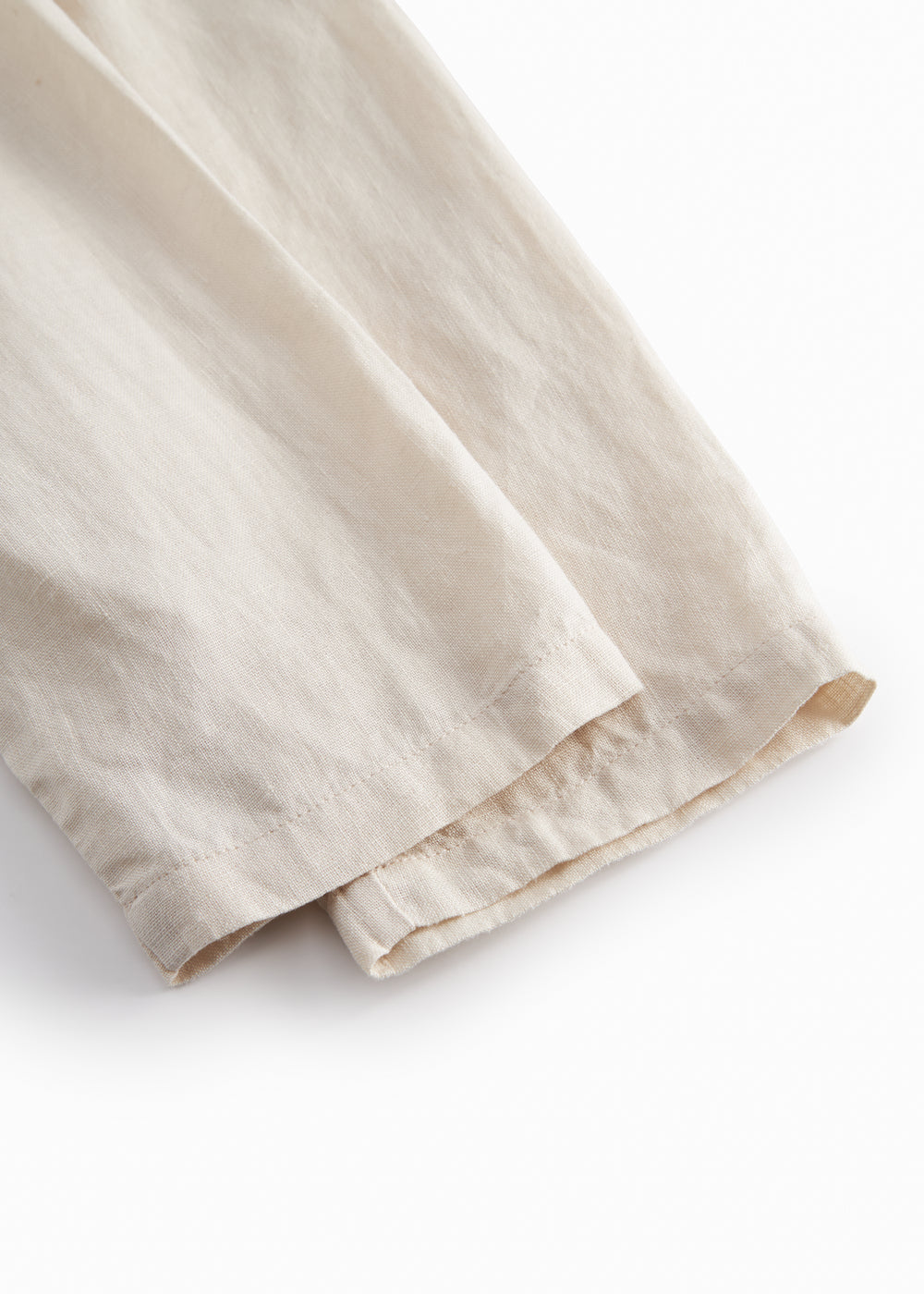 Linnen broekje Panu - Kit/Beige - MarMar Copenhagen onder