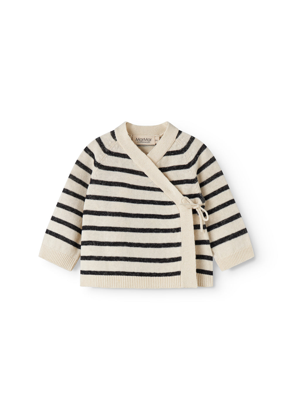 Overslagvestje Tanea - Linnen/katoen - Linen Mix Stripe - MarMar Copenhagen voor