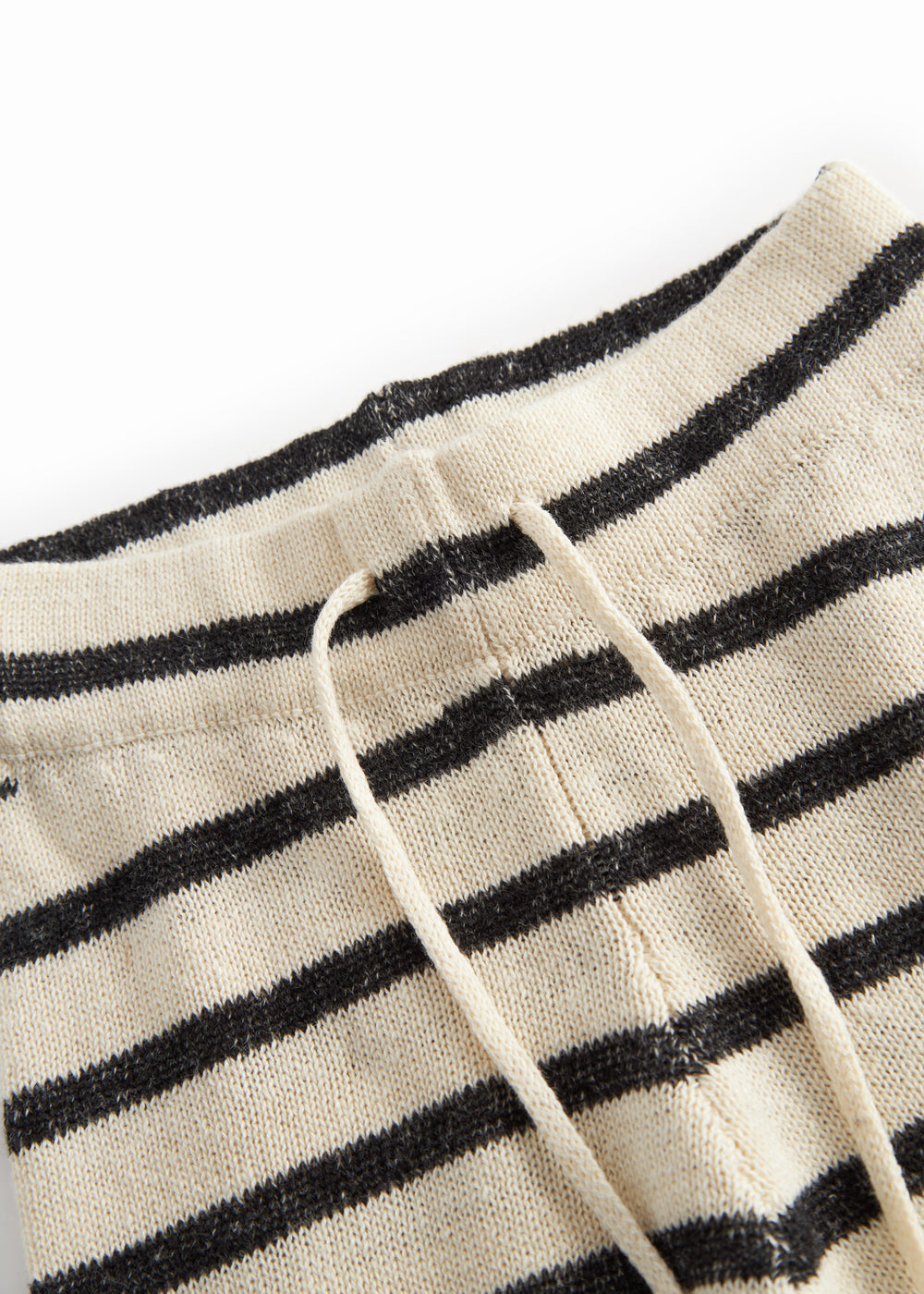 Zomerbroekje Powy - Linnen/katoen - Linen Mix Stripe - MarMar Copenhagen boven