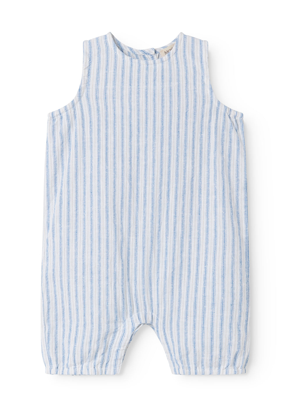 Tuinbroekje Roventa S - Linnen/katoen - Surf Blue Stripe - MarMar Copenhagen voor