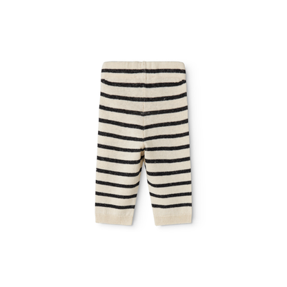 Zomerbroekje Powy - Linnen/katoen - Linen Mix Stripe - MarMar Copenhagen achter