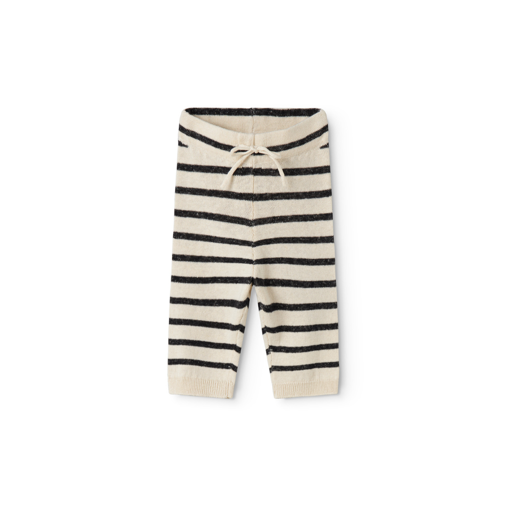 Zomerbroekje Powy - Linnen/katoen - Linen Mix Stripe - MarMar Copenhagen voor