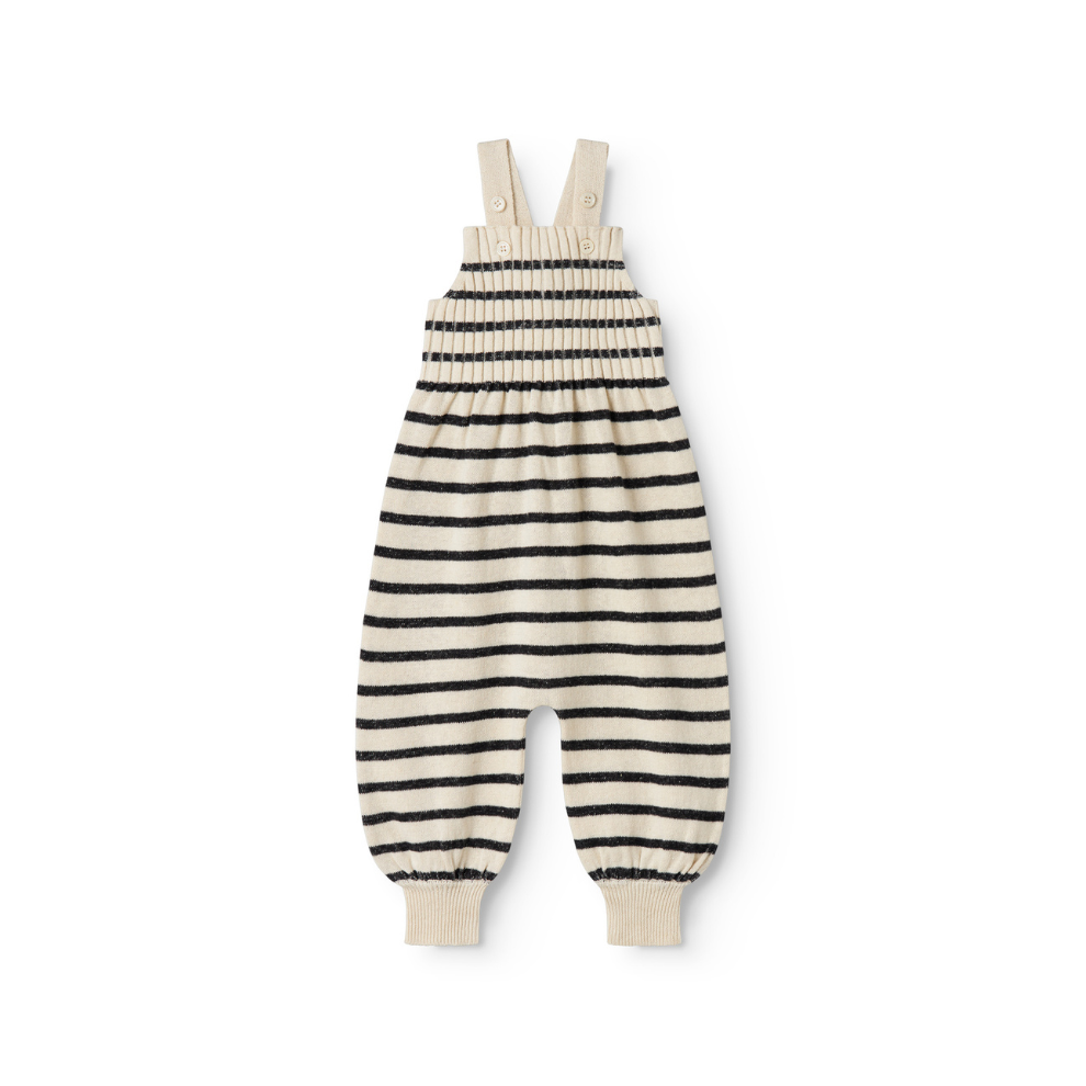 Tuinbroekje Ranja - Linnen/katoen - Linen Mix Stripe - MarMar Copenhagen voor