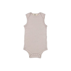 Romper mouwloos - Bini Wool Rib - Merinowol - MarMar Copenhagen pepple