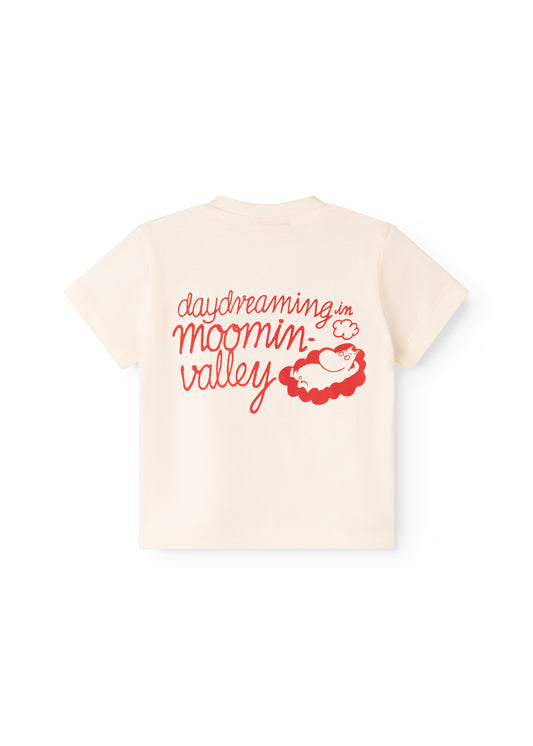 T-shirt Tad B - Moomin Daydreaming - Katoen jersey - MarMar Copenhagen achter