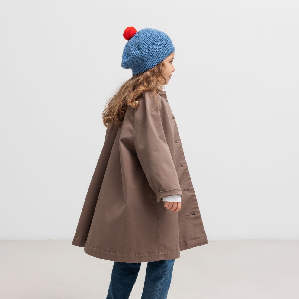Jas Jolina - Biologisch katoen - Bruin - Marmar Copenhagen kind