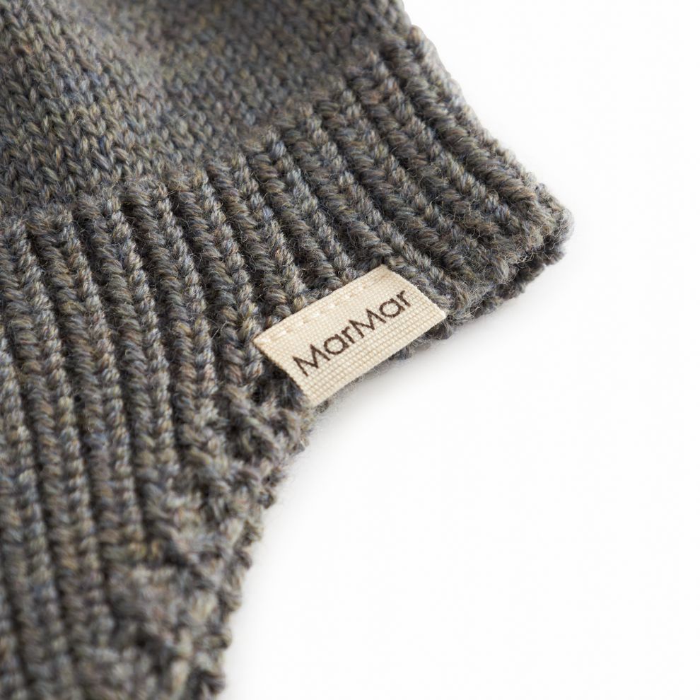 Gebreid mutsje Aly - Merino wol - Donkergrijs - Marmar Copenhagen logo
