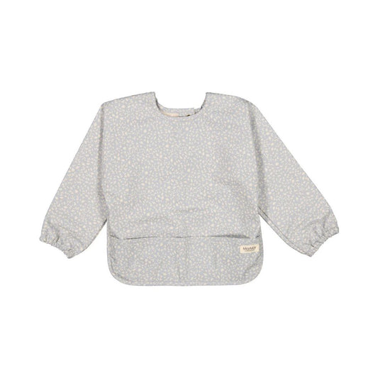 MarMar Copenhagen - Apron Longsleeve Meadow Leaves - Slabbetje met lange mouwen product
