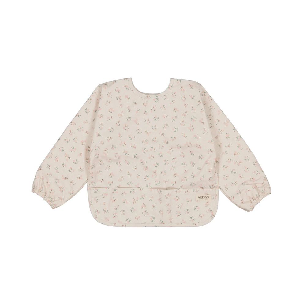 Slabbetje met lange mouwen - Apron Longsleeve - Little Acorns - MarMar Copenhagen - vooraanzicht