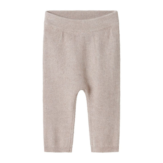 Gebreid boekje Pira - Biologisch katoen/modal - Beige - Marmar Copenhagen voorkant