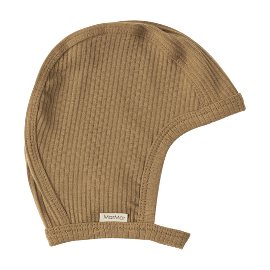 Mutsje Hoody - Biologisch katoen/modal - Dark bronze - Marmar Copenhagen voorkant