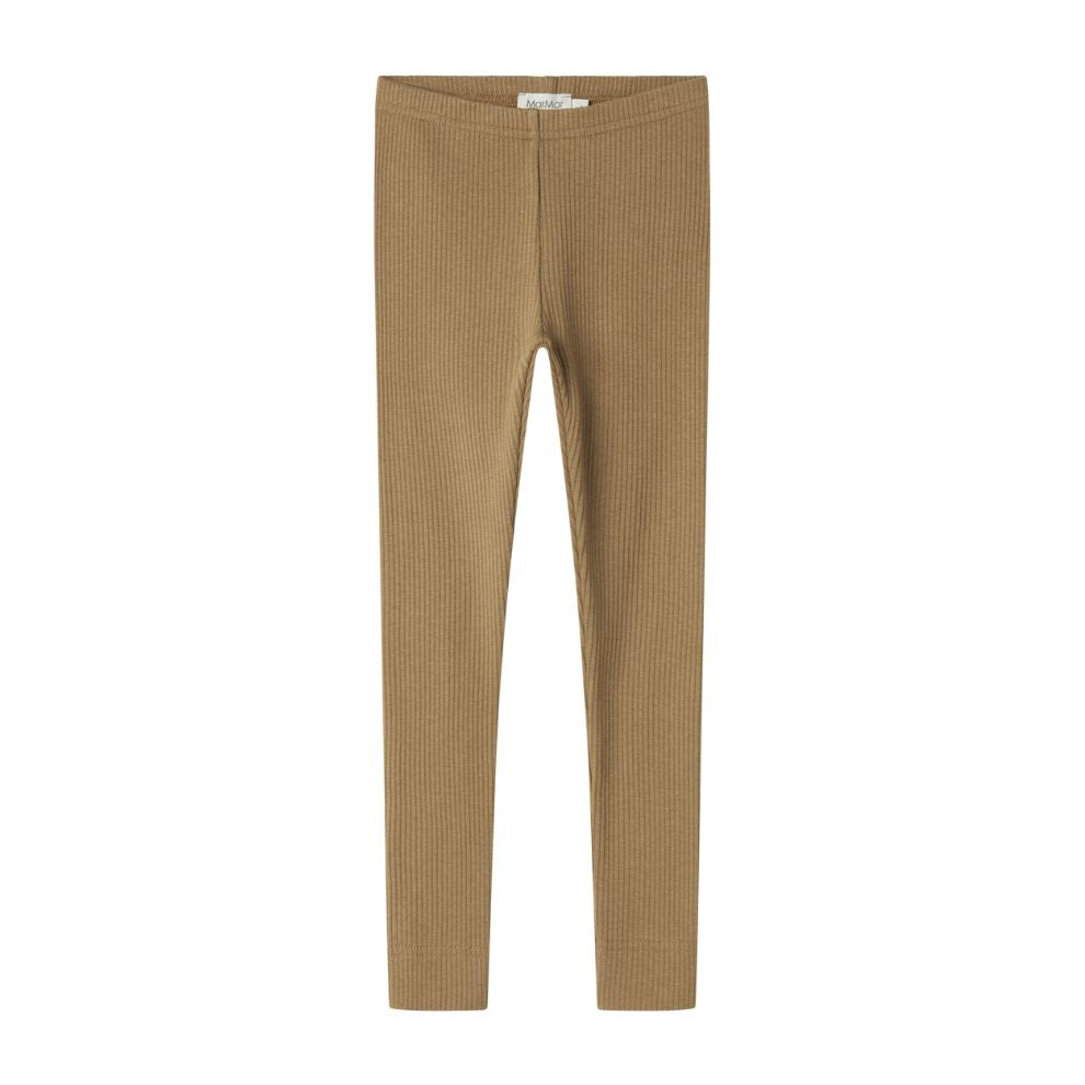 Legging - Biologisch katoen/modal - Dark bronze - Marmar Copenhagen voorkant