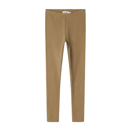 Legging - Biologisch katoen/modal - Dark bronze - Marmar Copenhagen voorkant