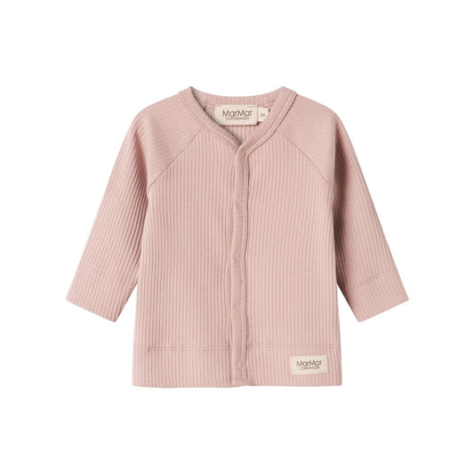 Vestje Tane - Biologisch katoen/modal - Faded rose - Marmar Copenhagen voorkant