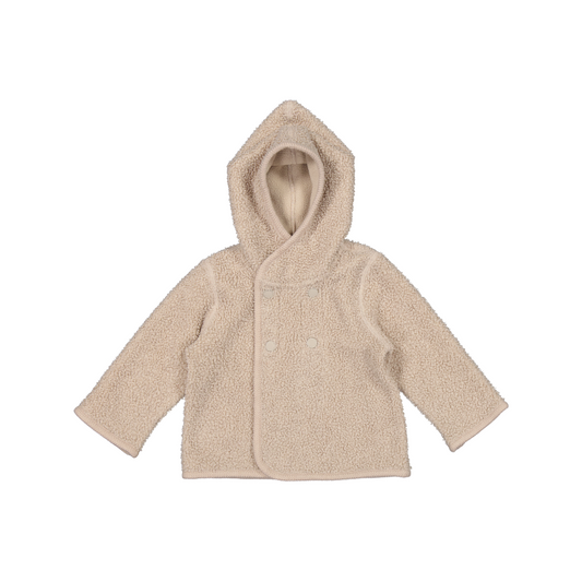 Teddy jas Jajoa - Teddy bouclé - Beige - Marmar Copenhagen voor
