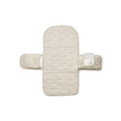 Verschoningsmat - Biologisch katoen - Deep lake check - MarMar Copenhagen open