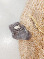 Baby slofjes - Merino wol - Hangemaakt - Softie Baby Musthaves - HUSKS - productfoto - afbeelding 3